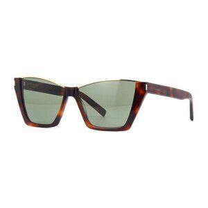 NEW SAINT LAURENT SUNGLASSES, SL369 KATE 002 HAVANA WOMEN SL 369 KATE 002